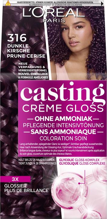 Actual product image L'Oréal Paris Casting Crème Gloss (316 Dark Cherry)