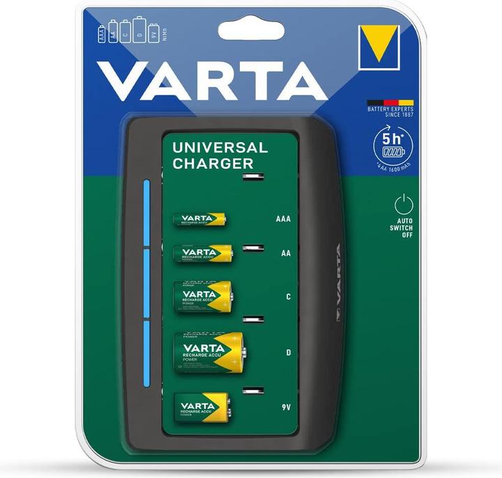 Produktbild Varta Universal Charger (1 Stk., AAA, C, D, AA, Ladegerät ohne Akku)