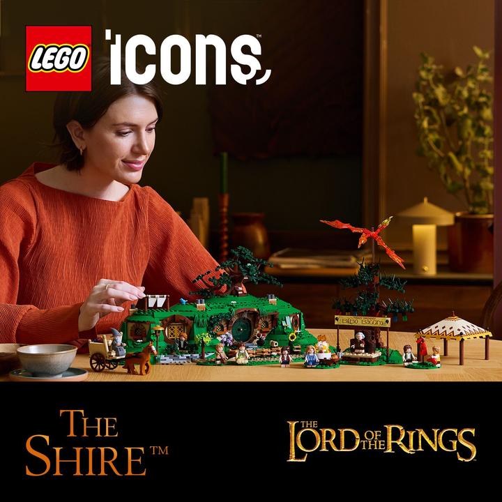 Produktbild LEGO Der Herr der Ringe: Das Auenland (10354, LEGO Seltene Sets, LEGO Icons)