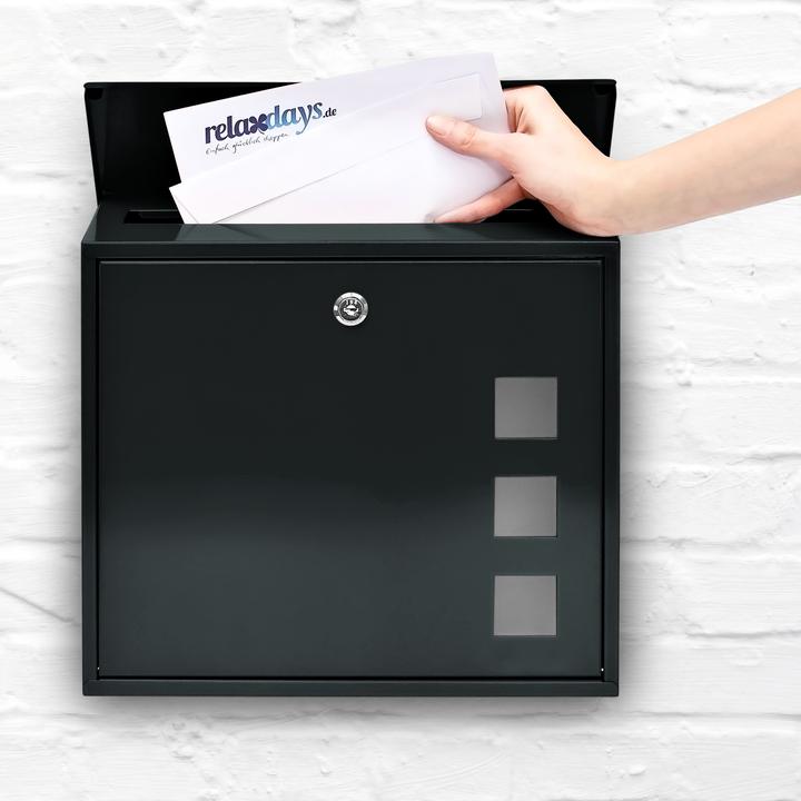 Produktbild Relaxdays Briefkasten