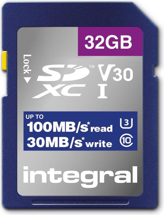 SDHC Card 32GB U3 V30 (32 GB, SD, U3, UHS-I)