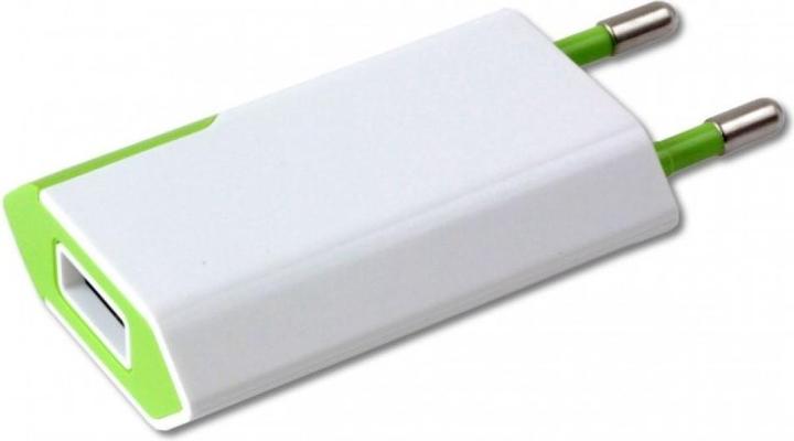 Actual product image Techly Slim USB charger 5V/1A (USB 2.0)