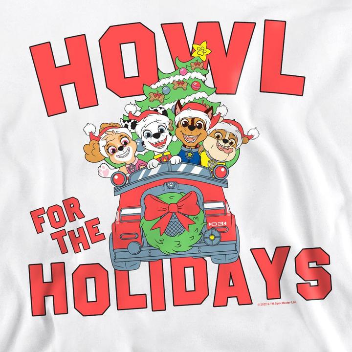Immagine prodotto Paw Patrol Howl For The Christmas Holidays Felpa Adulto Unisex (M)