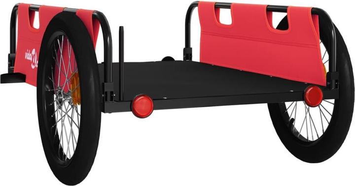 Actual product image VidaXL Fahrradanhänger Oxford-Gewebe & Eisen