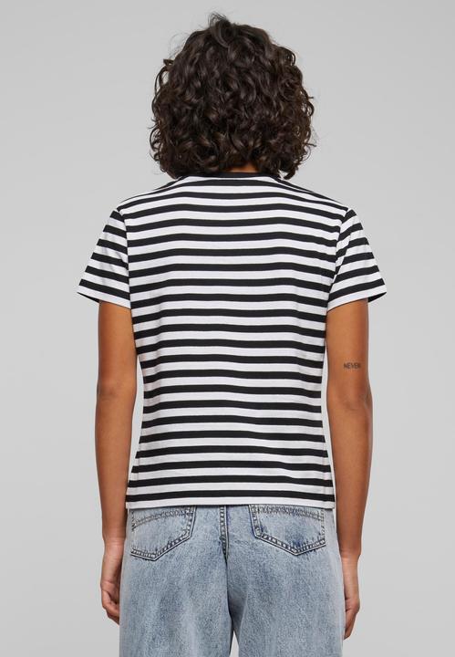 Actual product image Urban Classics Ladies Regular Striped Tee - 142653 (M)