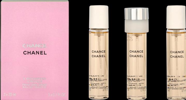 Actual product image Chanel Chance 3xRefills (Eau de toilette, 60 ml)