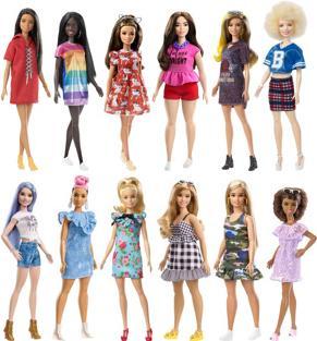 Immagine prodotto Barbie Bambola fashionista con sindrome di Down con un vestito a fiori