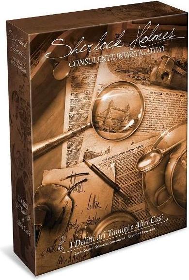 Image du produit Asmodée Sherlock Holmes : Consultant d'investigation - Les Crimes de la Tamise et autres affaires (Italien)