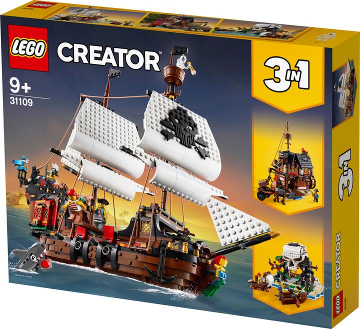 Produktbild LEGO Piratenschiff (31109, LEGO Creator 3-in-1)