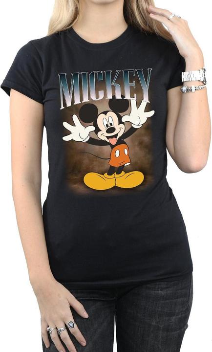 Immagine prodotto Disney Mickey Mouse Tongue Montage Maglietta Donna (XL)
