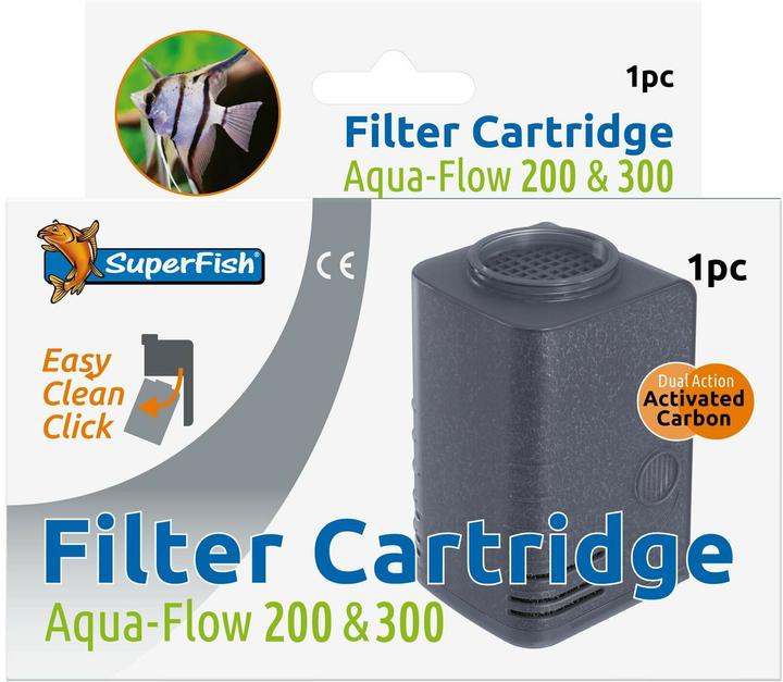 SuperFish Cassetta di ricambio per Aquaflow 200 e 300, tipo di prodotto (Filtri interni)