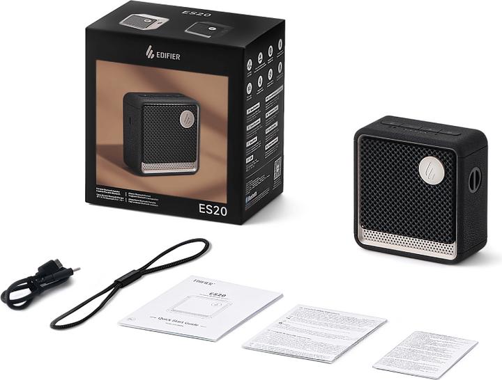 Produktbild Edifier ES20 Bluetooth Speaker (black) (15 h)
