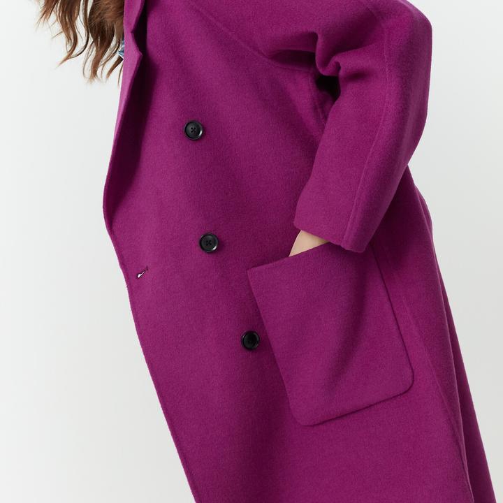 Image du produit La Redoute Collections Manteau en laine mélangée (38)