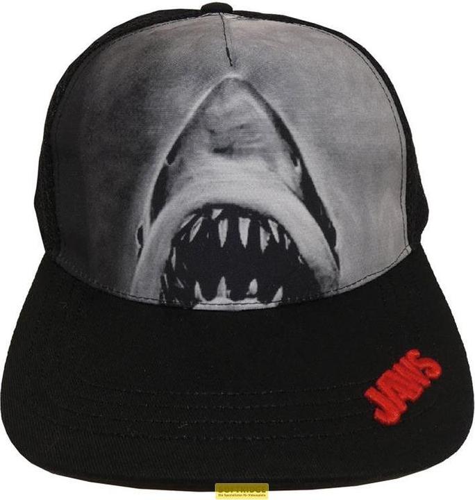 Image du produit Heroes Inc Les Dents de la Mer - Casquette Snapback Noire Impression par sublimation
