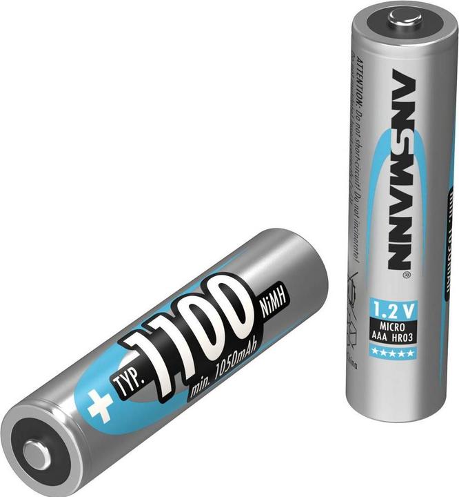 Productafbeelding Ansmann Type 1100 (4 Pcs., AAA, 1050 mAh)