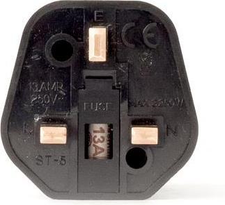Produktbild Varia EURO PLUG TO UK PLUG - JPS Adapter - Euro-Stecker auf UK-Stecker