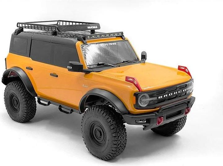 Produktbild Rc4Wd Modellbau-Dachträger aus Stahlrohr TRX-4 21 Bronco, Schwarz