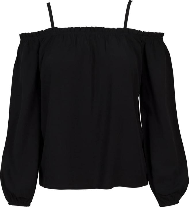Actual product image Urban Classics Womens/Ladies Cold Shoulder Long-Sleeved Top (XS)