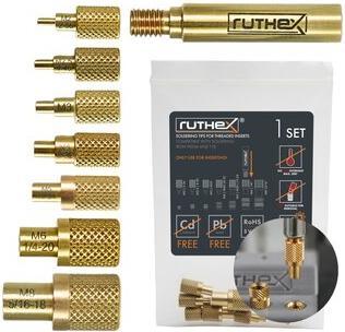 Actual product image GreenCell ruthex 7x Lötspitzen/Einschmelzhilfen Set - Lötkolbenspitzen für ruthex Gewindeeinsätze (Soldering bit)