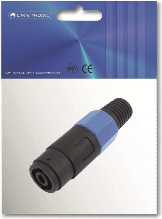 Actual product image Omnitronic Speaker cable coupling 4pin