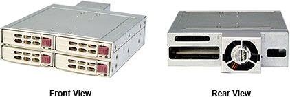 Produktbild Supermicro CSE-M14TQC: SAS3/SATA3 Cage