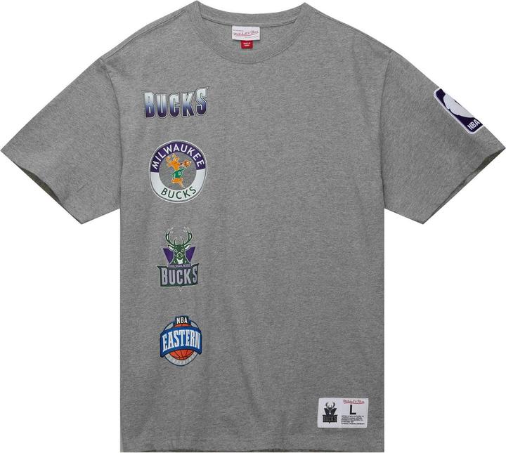 Mitchell & Ness Shirt - HOMETOWN CITY Milwaukee Bucks - S (S)