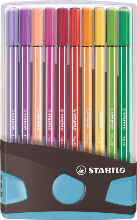 Actual product image STABILO Fibre-tip pen 68 Colorparade (Multicoloured, 20 x)