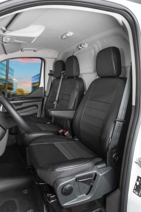 Produktbild Walser Passform Plus Sitzbezüge für Ford Transit ES und DB vorne aus Polyester BJ 2014 - heute