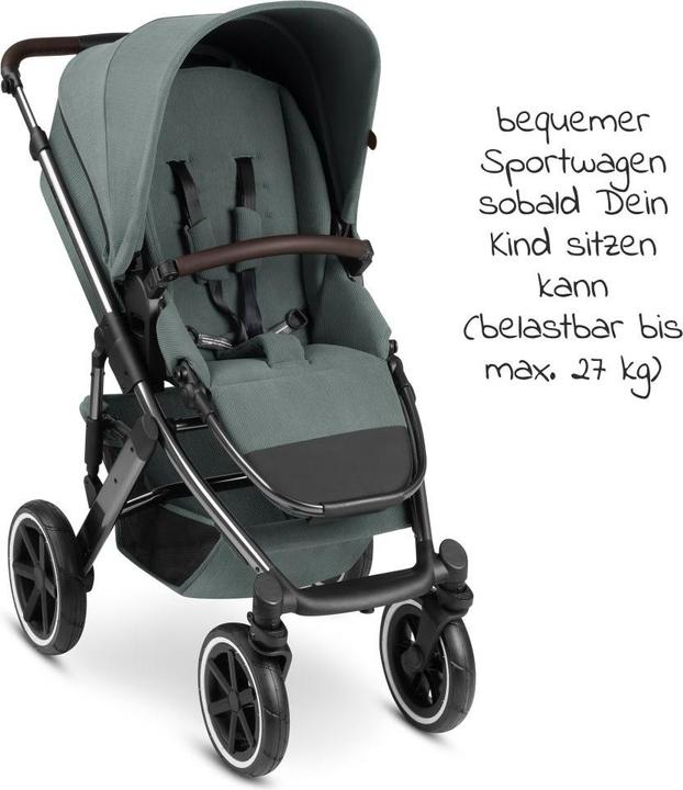 Actual product image ABC Design Salsa 4 Air pram and pushchair - incl. carrycot &