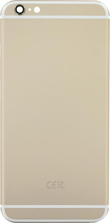 Immagine prodotto OEM Retro di ricambio per iPhone 6 Plus Oro, senza logo (Apple iPhone 6 Plus)