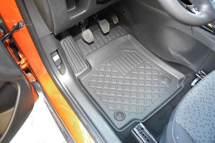 Produktbild Aristar Allwetter Fussmatten für Opel Crossland X / Citroen C3 Aircross ab 2017 bis heute (1 Set à 4 Fussmatten)