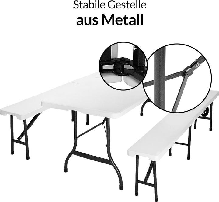 Image du produit Casaria Garniture de tente de bière (76 cm)
