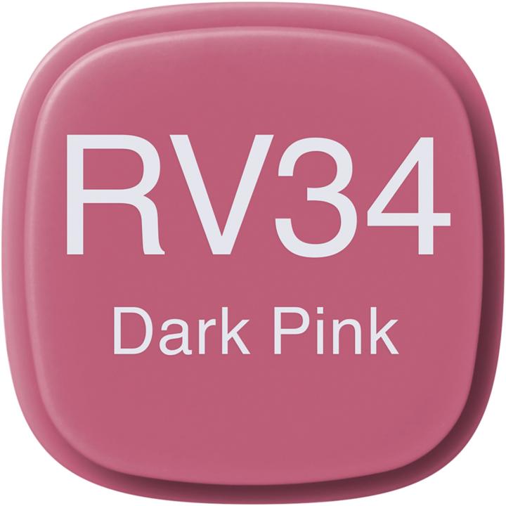 Image du produit Copic Marqueur graphique Classic Type RV - 34 (RV34 - Rose foncé, 1 x)
