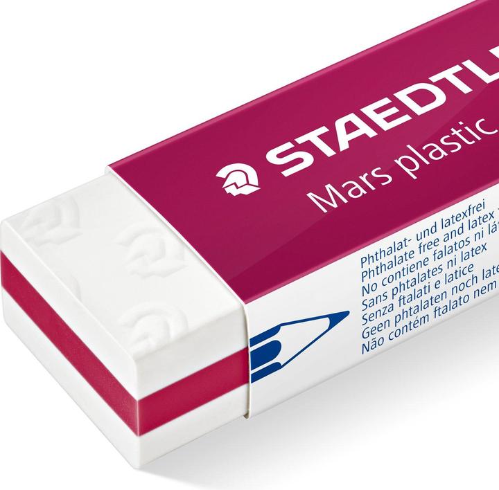 Actual product image Staedtler Eraser Mars plastic colour 40pcs (40 x)