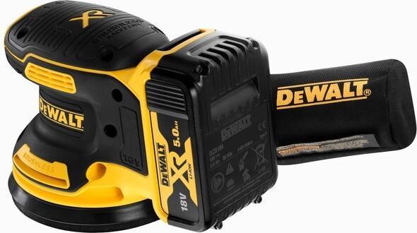 Produktbild DeWalt DCW210P2-QW Tragbares Schleifgerät Plattenschleifer 12000 OPM (Kettenschleifer)