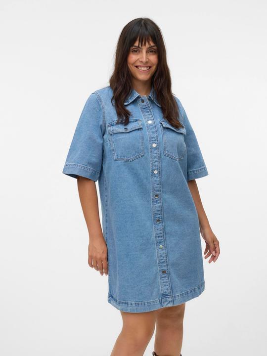 Immagine prodotto Vero Moda VMCFENJA Kurzes Kleid Jeanskleid (42)