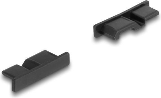 Image du produit Delock Cache-poussière pour USB 3.0 type Micro-B femelle sans poignée 10 pièces noir