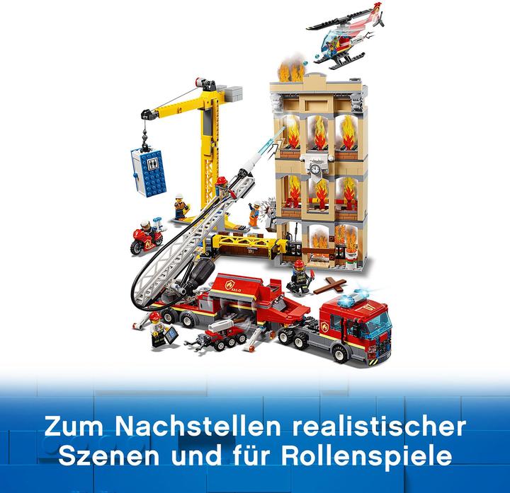 Actual product image LEGO Downtown Fire Brigade (60216, LEGO City)