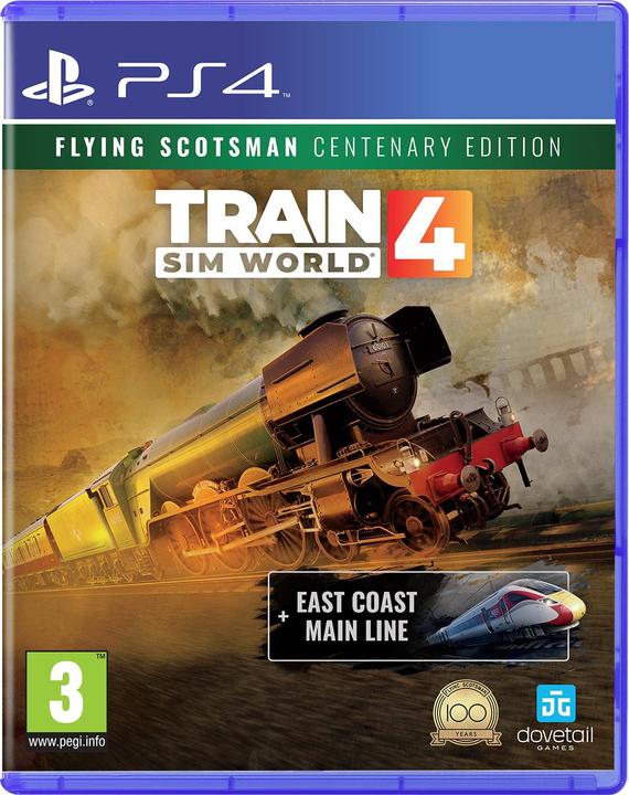 Actual product image Train Sim World 4 includes Flying Scotsman (PS4)