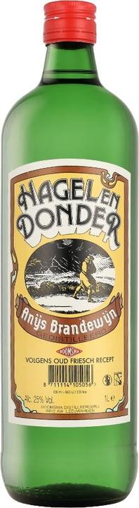 Actual product image Boomsma Hagel En Donder Anijslikeur