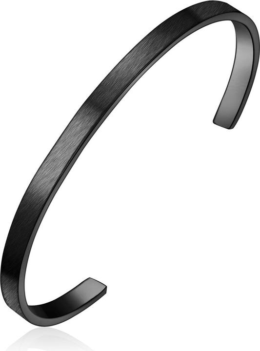 True Rebels Herren Armband Edelstahl - 37300 (21 cm, Edelstahl)
