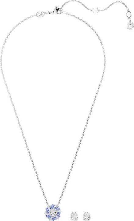 Produktbild Swarovski Idyllia Set Verschiedene Schliffe Blume Blau