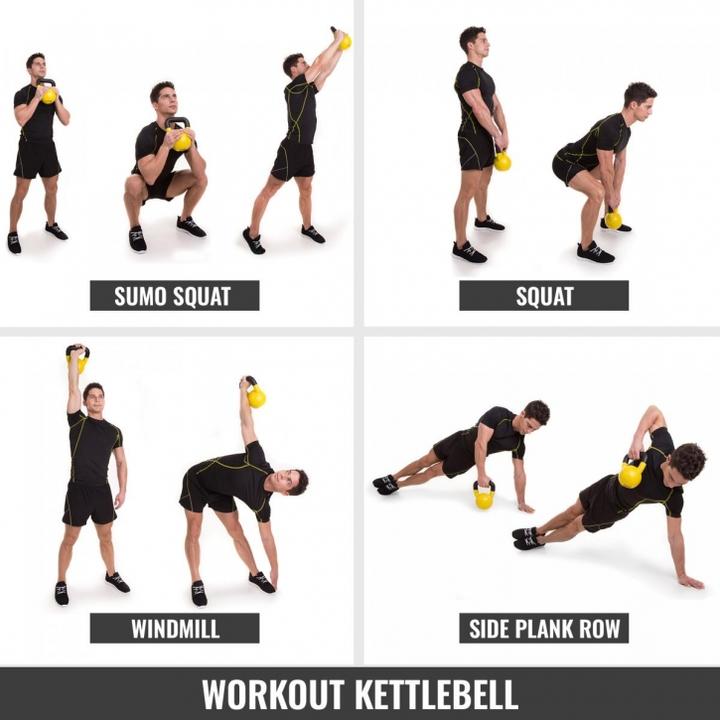 Produktbild Gorilla Sports Kettlebell (1 x 16 kg, 1 x 20 kg, 2 x 3 kg, 1 x 8 kg, 1 x 32 kg, 1 x 24 kg, 1 x 22 kg, 1 x 18 kg, 1 x 12 kg, 1 x 28 kg, 1 x 14 kg, 1 x 30 kg)