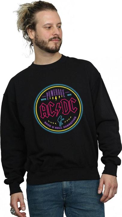 Immagine prodotto AC/DC Felpa Circle in cotone neon (XL)