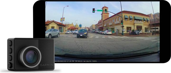 Actual product image Garmin Dash Cam 57 (Wi-Fi, GPS receiver, Rechargeable battery, WQHD)
