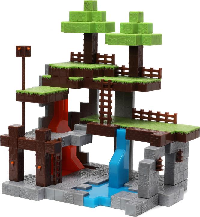 Actual product image Jada Minecraft Nano Scene Overworld