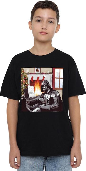 Actual product image Star Wars Childrens/Kids Christmas Carols Darth Vader T-Shirt (104)