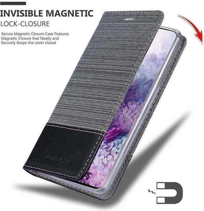 Produktbild Cadorabo Book Jeans Optik Cover (Samsung Galaxy S20+)