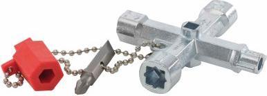 Actual product image Rs Pro Diecast Zinc 12-way Cross Wrench, 65x65 mm