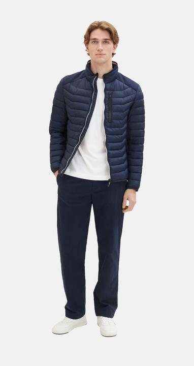 Immagine prodotto Tom Tailor Giacca Giacca trapuntata con collo alto e tasche con zip (M)
